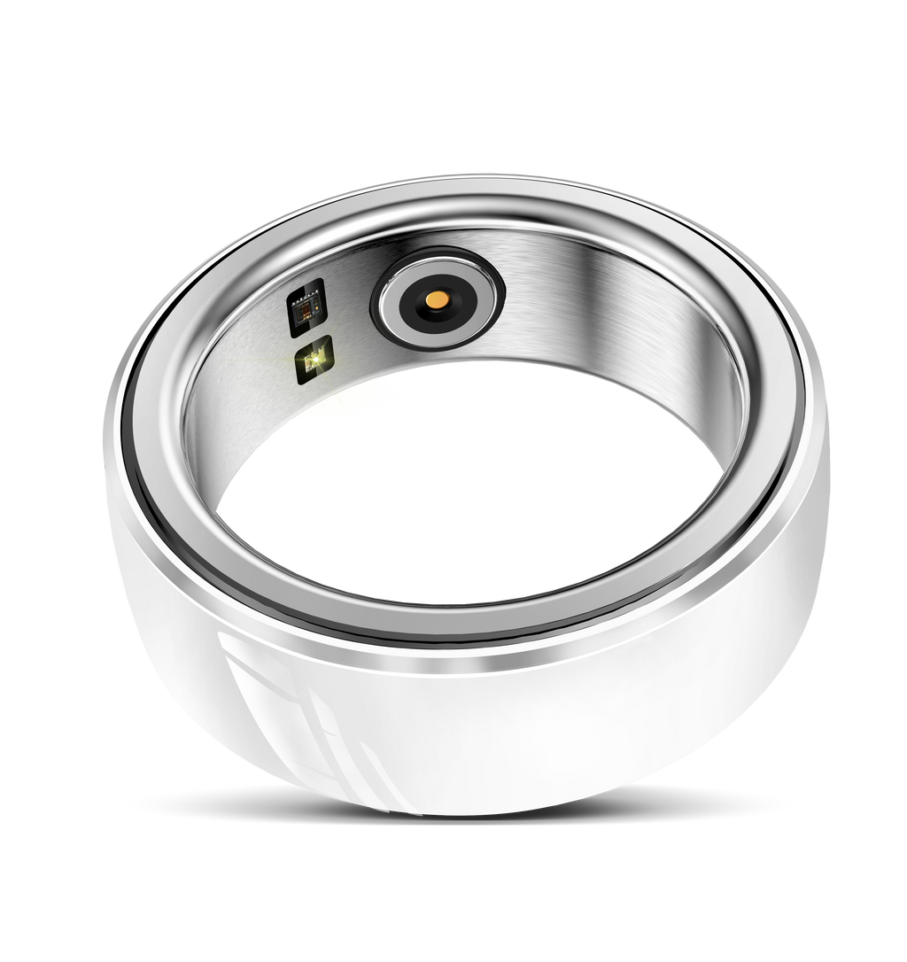 TechBroer Aura-1 Smart Health Ring — 24/7 Wellness Tracking | Sleep, Heart Rate & SpO2